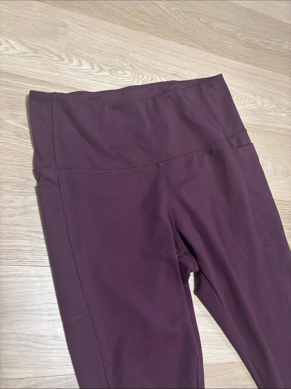 Danskin (XL) Ultra High Ankle Legging Tight with Pockets Midweight Soft Brushed - Picture 6 of 15